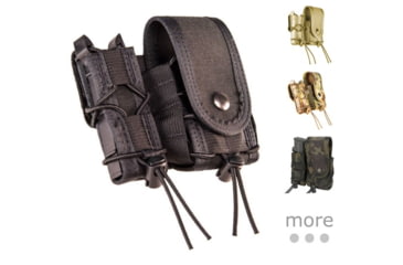 Image of High Speed Gear Leo Taco Belt Mount-Covered Pouch, Black, Coyote Brown, MultiCam, MultiCam BK, Olive Drab, Wolf Gray
