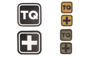 Image of High Speed Gear Medical Patch Combo - TQ and Plus Sign, Black, Coyote Brown, Olive Drab