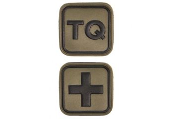 Image of High Speed Gear Medical Patch Combo TQ /Plus Sign, Olive Drab, 2 Pack, 90MD00OD