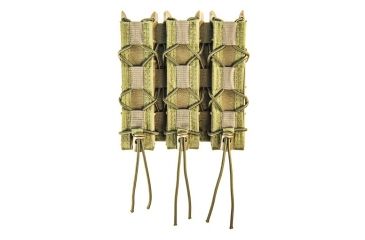 Image of High Speed Gear Triple Extended Pistol Taco Shingle Pistol Magazine Pouch, Olive Drab, 45EX00OD