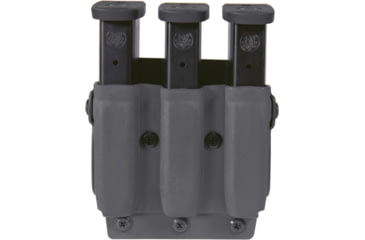 Image of High Speed Gear Triple Mag Pouch, PLM, Walther PDP, Beretta 92, Walther PPQ, Sig P365, Springfield Hellcat, Glock 43X/48, Wolf Gray, 42P313WG