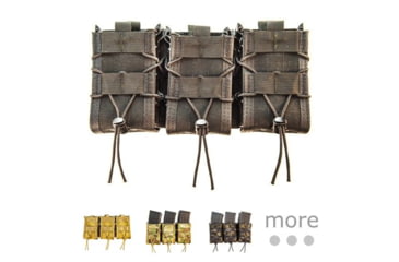 Image of High Speed Gear Triple X2R TACO Shingle Rifle Magazine Pouch, Black, Coyote Brown, MultiCam, MultiCam BK, Olive Drab, Wolf Grey