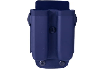 Image of High Speed Gear Twin Mag Pouch, Universal HSG Clips, Glock 9/40mm Double, FN 509, CZ P10, XDM9mm/.40, H&amp;K VP9, LE Blue, 42P102LE