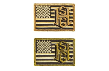 Image of High Speed Gear US Flag Patch, Coyote Brown, Olive Drab