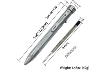 Image of HighTron Vortron Bolt Action Pen Gry, HTKHP01G