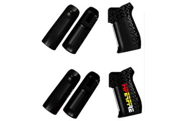 Image of HIPERFIRE Hipergrip Pistol Grip for AR15/10 M4/16, Black Smooth, Black Textured