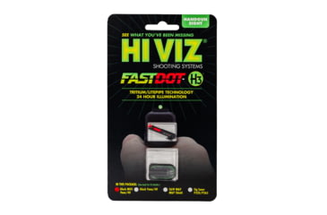 Image of HiViz Fastdot H3 For Glock MOS Pistols 9mm, 40 S&amp;W, .357 Sig Sight, Black, GLMFD21
