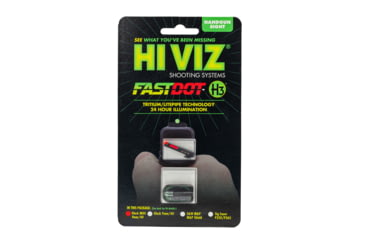 Image of HiViz Fastdot H3 For Glock Pistols 9mm, 40 S&amp;W, .357 Sig Sight, Black, GLFD21