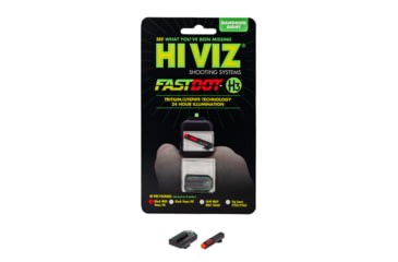 Image of HiViz Fastdot H3 For Glock Pistols 9mm, 40 S&amp;W, .357 Sig Sight, Black, GLFD21