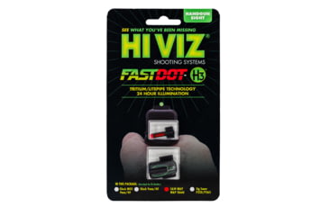 Image of HiViz Fastdot H3 For S&amp;W M&amp;P Compact/Fullsize/Shield/Shield Plus Sight, Black, MPFD21