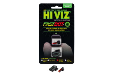 Image of HiViz Fastdot H3 For S&amp;W M&amp;P Compact/Fullsize/Shield/Shield Plus Sight, Black, MPFD21