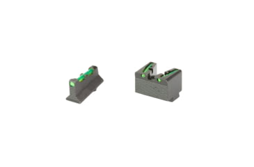 Image of HiViz Glock MOS Sight Set, Black, GMLW21-2