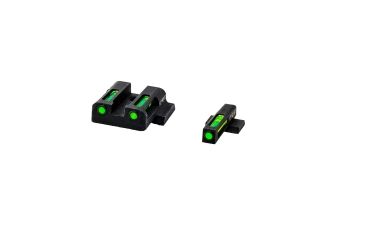 Image of HiViz Litewave H3 Tritium/Litepipe Sight Set, S&amp;W M&amp;P MPN321
