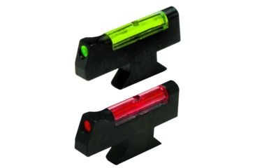 Image of HiViz S&amp;W .250 Height Front Illuminated Revolver Sight, Black, Green, Red