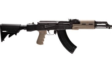 Image of Hogue AK-47/AK-74 Standard Chinese and Russian - Kit - OverMolded Grip and Forend Desert Tan 74308