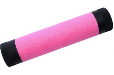 Image of Hogue AR-15 Mid Length Free Float Forend Pink Gripping Area 15724