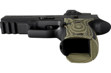 Image of Hogue Checkered AXG Magrip, Sig Sauer P320, Black/Grey, 48167
