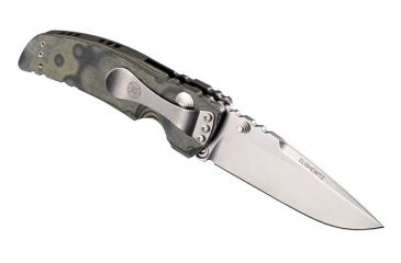 Image of Hogue EX-01 3.5in Tactical Folder Drop Point Blade Tumble Finish G-10 Frame - G-Mascus Green 34178