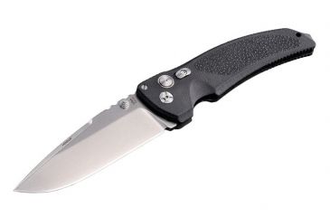 Image of Hogue EX-03 4in Folder Drop Point Blade Tumble Finish Polymer Frame - Matte Black 34350