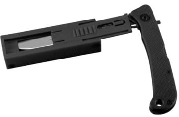Image of Hogue Extrak XL Expel Blade Dispenser Black Polymer Includes 5 Blades, Size 60, 35890-LIM