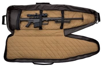 Image of HOGUE Gear 50 Cal BFG Bag w/ Front Pocket and Handles, Black 16in. Tall 64in. Long, Black 59550