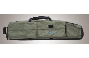 Image of HOGUE Gear Large Double Rifle Bag w/ Front Pocket and Handles, OD Green 10in. Tall 46in. Long 59471