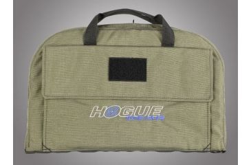Image of HOGUE Gear Large Pistol Bag w/ Front Pocket and 6 Magazine Pouch, OD Green 10in. Tall 16in. Long 59261