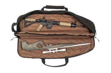Image of Hogue Gear Medium Double Rifle Bag w/ Front Pocket and Handles, Black, 10in H x 40in L 59450