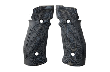 Image of Hogue Glock 17, 17L, 18, 22, 24, 31, 34, 35, 37, Wrapter Rubber Adhesive Grip, Block Texture, Small Frame Full Size Generation 3, Black, 17138