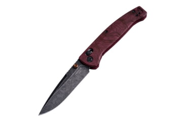 Image of Hogue Mysto Element Folding Knife, 3.4in, CPM MagnaCut Stainless Steel, Clip Point, Richlite, Fire, 24452