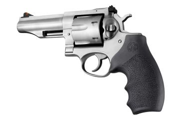 Image of Hogue Ruger Redhawk Round Butt Rubber Monogrip, Black 86020