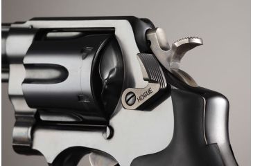 Image of Hogue S&amp;W Short Cylinder Release Stainless Steel Blued 00685