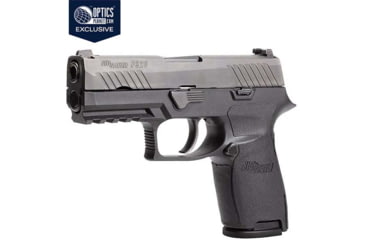 Image of Hogue Wrapter Adhesive Grip For Sig Sauer P320, Medium Grip Module Compact, Rubber Black, 17660