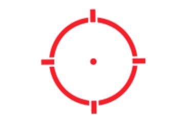 Image of Holosun HS510C Open Reflex Sight, 2 MOA dot 65 MOA Circle Reticle, Black HS510C