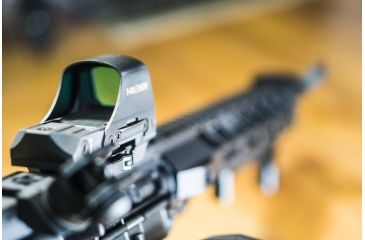 Image of Holosun HS510C 1x Open Reflex Sight, Red 2 MOA dot 65 MOA Circle Reticle, Flat Dark Earth, HS510C-FDE-R