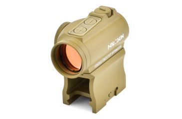 Image of Holosun Micro Red Dot 2MOA Dot &amp; 65MOA Ring, FDE, HS503GU-FDE