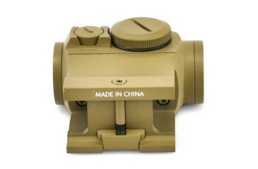 Image of Holosun Micro Red Dot 2MOA Dot &amp; 65MOA Ring, FDE, HS503GU-FDE