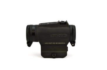Image of Holosun Micro Red Dot Sight 2 MOA Dot/65 MOA Circle Dot w/Red LED Reticle, Black, HE515GT-RD