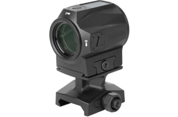 Image of Holosun SCRS Solar Charging Rifle Sight, 2 MOA Dot/65 MOA Circle Green Reticles, Black, SCRS-GR-MRS