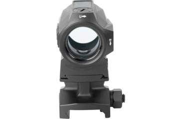 Image of Holosun SCRS Solar Charging Rifle Sight, 2 MOA Dot/65 MOA Circle Green Reticles, Black, SCRS-GR-MRS