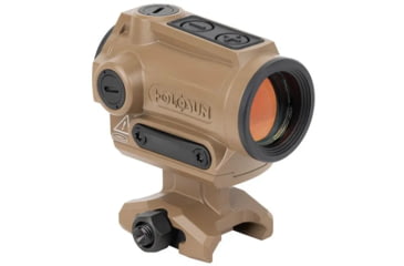 Image of Holosun Technologies ARO, Red Dot, 2 MOA Dot, Fits 1913 Picatinny Rail, 1.63&quot; Lower 1/3 Co-Witness Mount, Flat Dark Earth, ARO-RD2-FDE