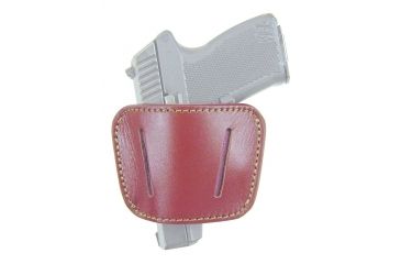 Image of Homeland HL035BRN Belt Slide Holster Pistol Medium/Large Brown Leather