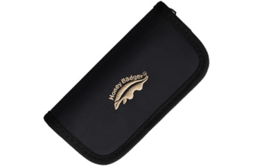 Image of Honey Badger Knives Zipper Pouch Black