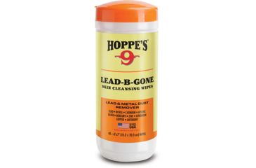 Image of Hoppes 9 Lead Be Gone Wipe, Pack of 6, White, LBG6