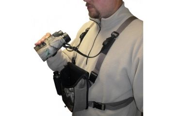 Image of Horn Hunter Bino Hub, w/X-Out Harness, Large, HH77LGCM