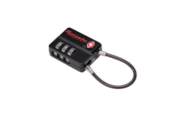 Image of Hornady Flex Micro TSA Lock Open w/Combination, Black, 96023