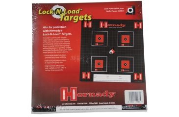 Image of Hornady Lock-N-Load Paper Targets .5 Inch Grid Pattern 100 Per Pack 9963B