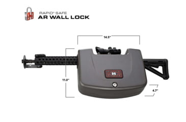 Image of Hornady RAPiD Safe AR Wall Lock, 98185