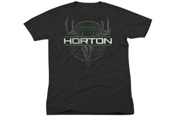 Image of Horton Archery Skull Tee - Charcoal, Large HCA-67115-L