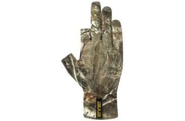 Image of Hot Shot Copperhead Stretch Gloves, Realtree Edge, One Size 75956